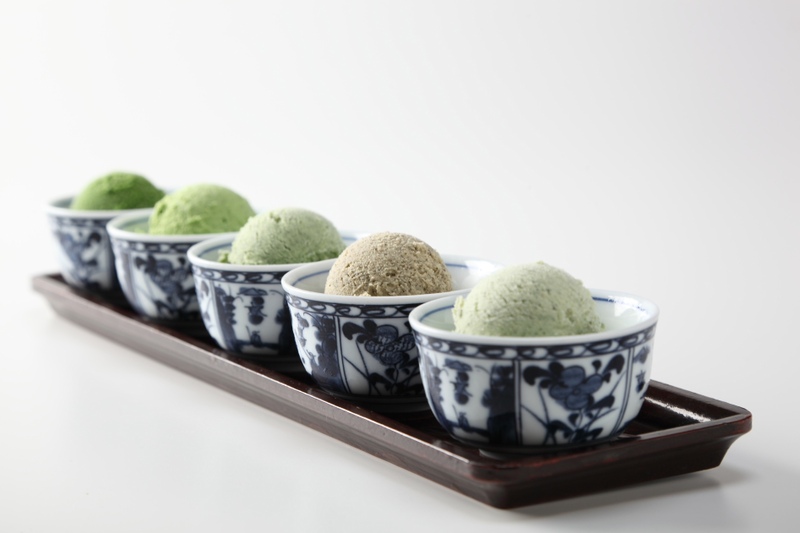 冰淇淋日本茶5分最盛期