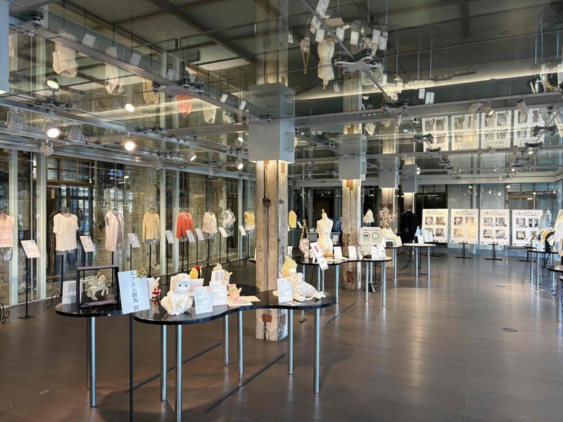 第5次富冈丝绸手工编织编织展展览风景
