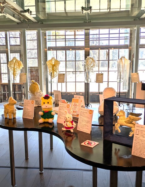 手工编织编织展会场风景